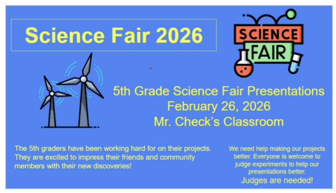 Science Fair on February 26, 2026
